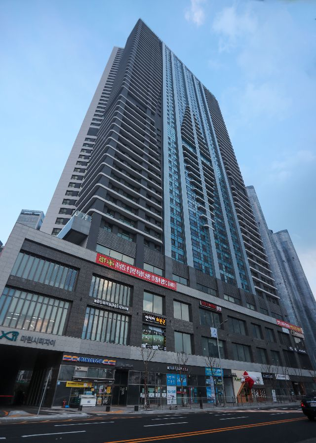 부산 해운대구 우동 마린시티 자이 아파트. 부산일보DB