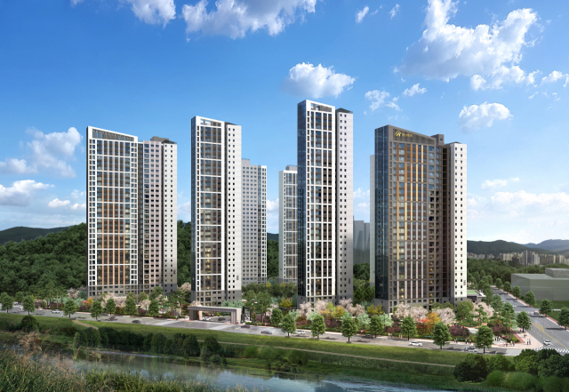 힐스테이트 마크로엔 투시도.