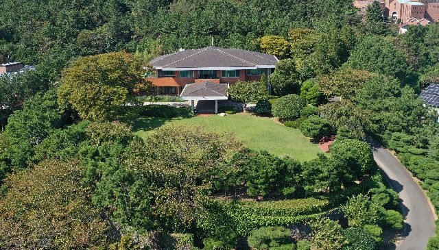 부산 수영구 부산시장 관사 전경. 부산일보DB