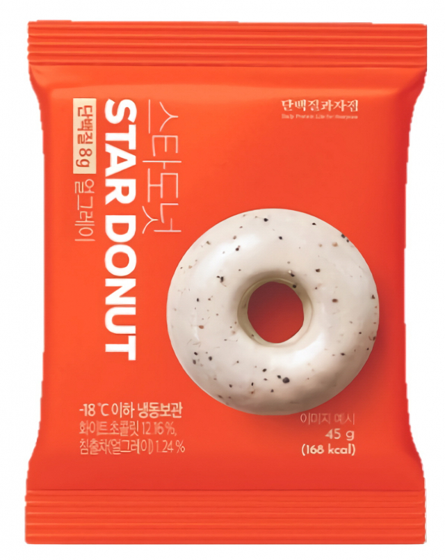 ‘헬시 플레져’ 열풍에 3세대 단백질 식품이 인기를 끌고 있다. 닥터키친 단백질과자점 ‘스타도넛 얼그레이’.