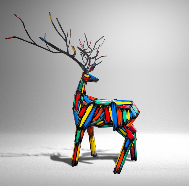 김우진 'Deer 2022'. 아트인더베이 제공