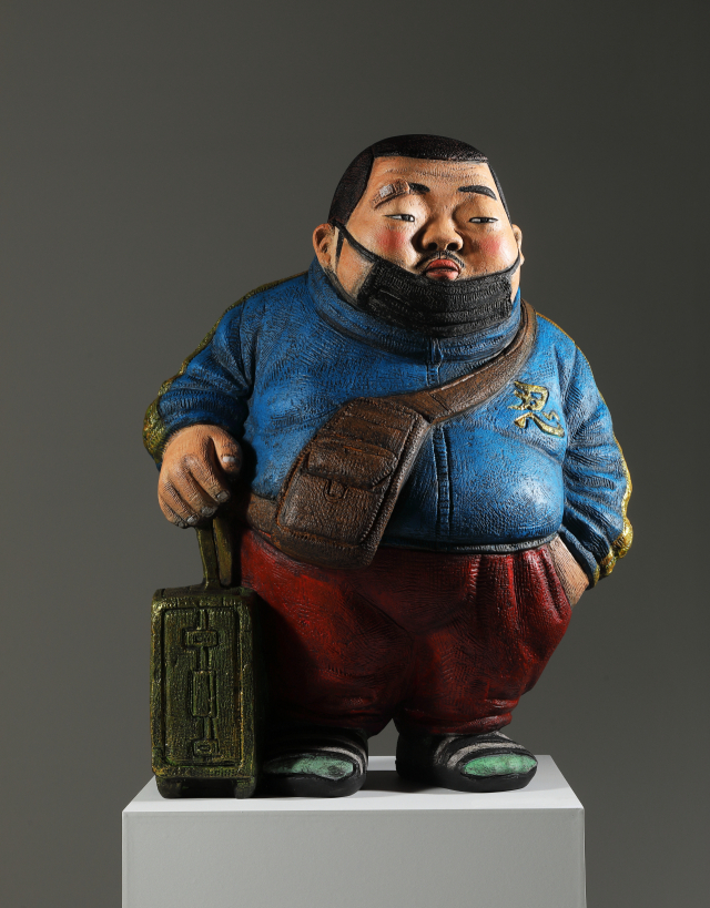 김원근 '공항남'. 아트인더베이 제공