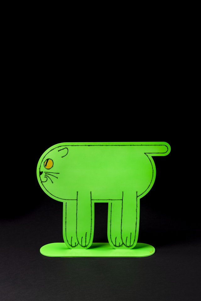 엔조 'Space Cat(Stand up)'. 아트인더베이 제공