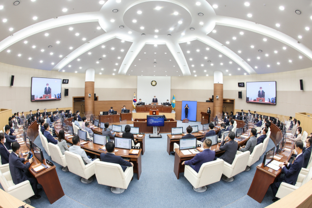 창원시의회 본회의장