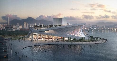 2024년 3월 준공 예정인 부산오페라하우스의 조감도. 부산시 제공