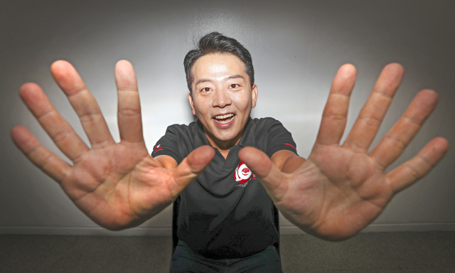 김준호 부산국제코미디페스티벌 집행위원장. 김종진 기자 kjj1761@