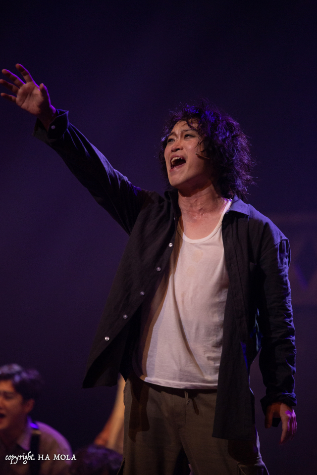 뮤지컬 '살그시' 공연 장면. 청춘나비 제공