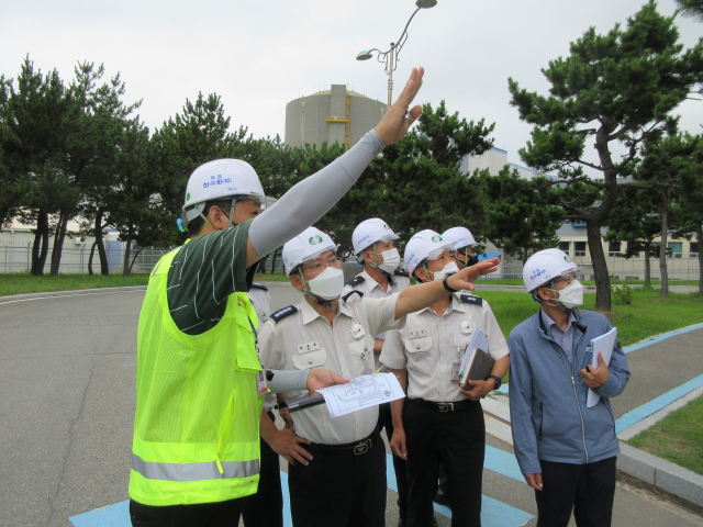 기장소방서, 고리원자력발전소 방문 화재안전컨설팅 실시