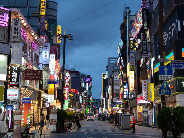 소상공인이 밀집한 부산진구 서면 일대. 부산일보DB