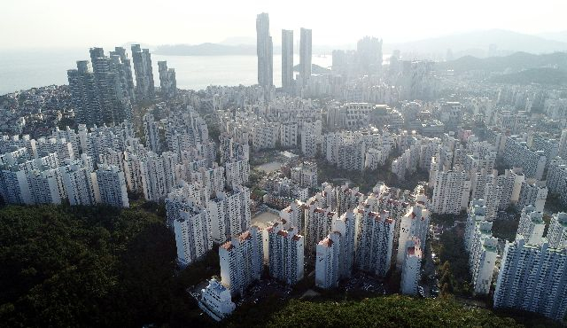 사진은 부산 해운대신시가지 전경. 부산일보DB