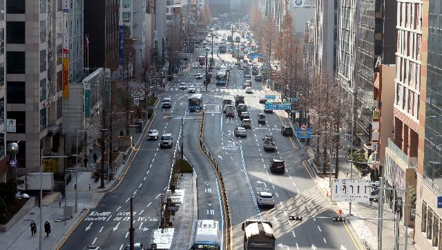 사진은 부산 동구 일대 중앙버스전용차로(BRT) 모습. 부산일보DB