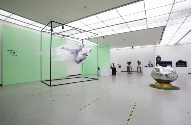 서울국제조각페스타 전시 전경. 국제조각페스타운영위 제공