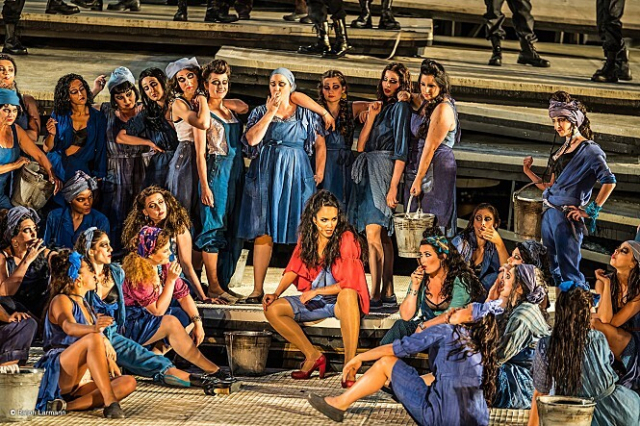 세계적인 오페라 축제인 ‘브레겐츠 페스티벌’의 2017년 프로그램이었던 '카르멘'. 영화의전당 제공