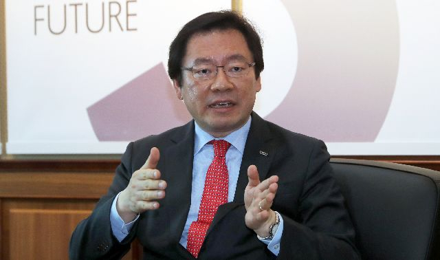 장제국, 동서대 총장. 김병집 기자 bjk@ 2018.05.09 부산일보DB