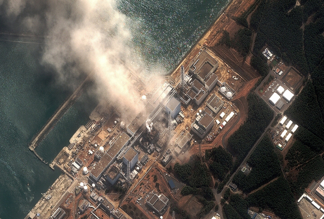 2011년 3월 일본 대지진으로 후쿠시마 제1원전 3호기 외곽 건물이 폭발하고 있는 현장. 연합뉴스