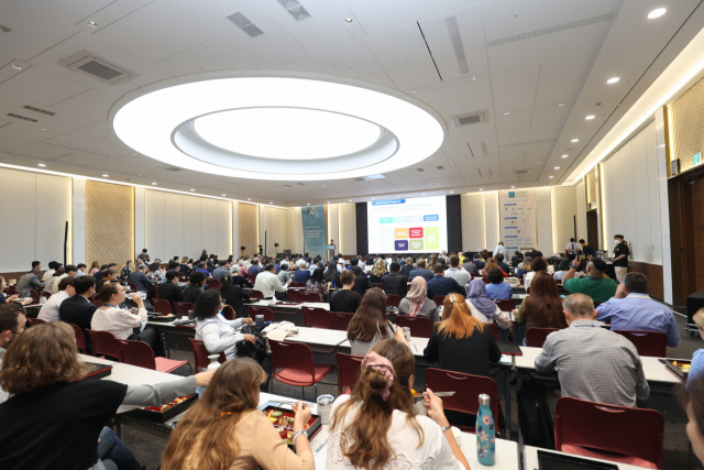 제7차 국제 해양폐기물 콘퍼런스(19~23일) 의 기술세션 장면. 해수부 제공