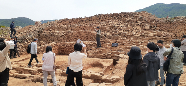 천성진성 5차 발굴 현장.