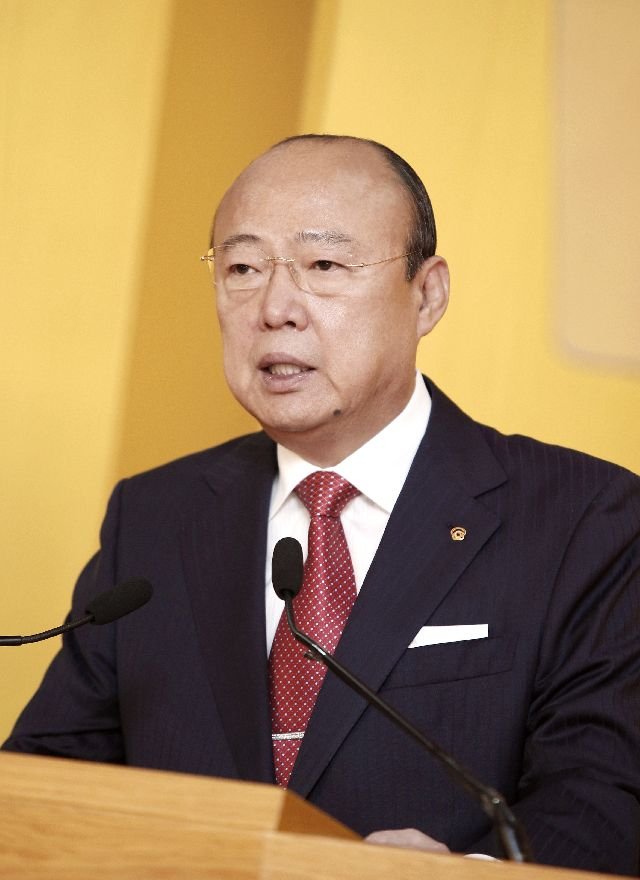 한화그룹 김승연 회장. 부산일보DB