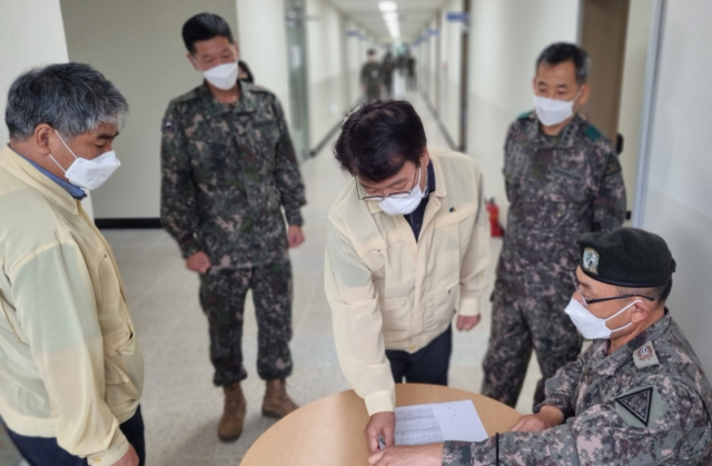 최규석 부산병무청장, 어곡동원훈련장 방문