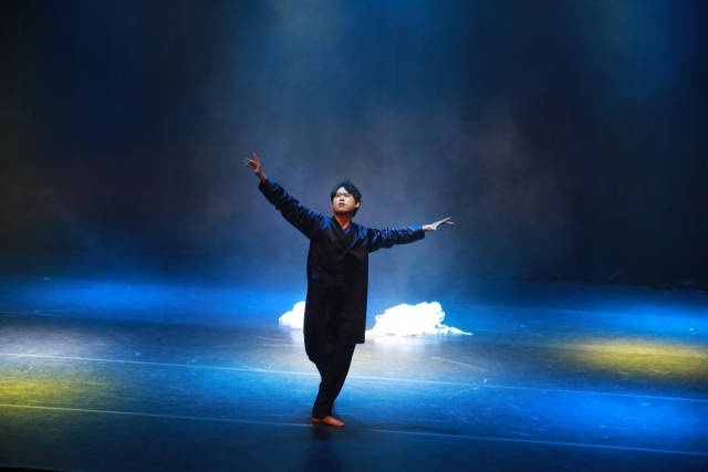 신라대 박태율 안무 '도천'. 부산대학무용연합회 제공