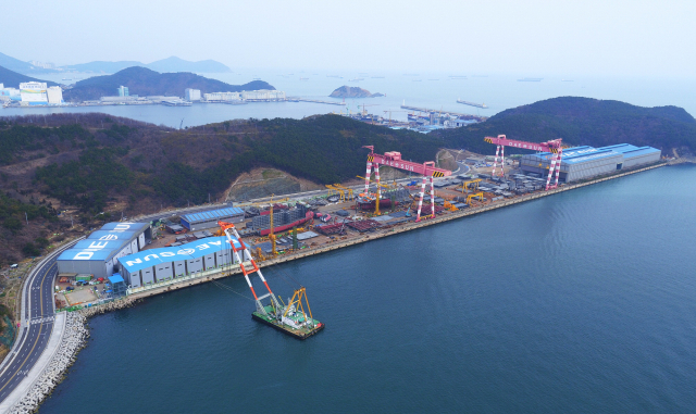 대선조선 다대조선소 전경. 부산일보DB