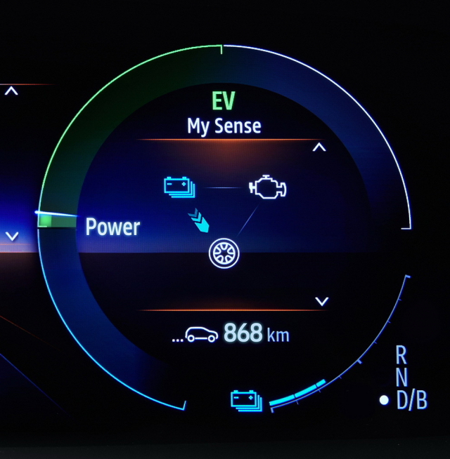 르노코리아차 ‘XM3 E-테크 하이브리드’ EV 모드.르노코리아차 제공