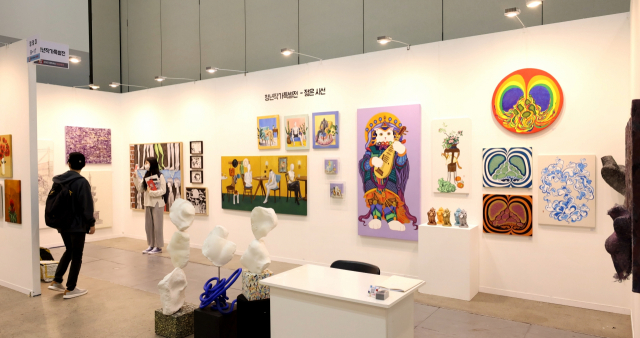 제10회 BFAA 아트페어 청년작가 특별전. 부산미술협회 제공