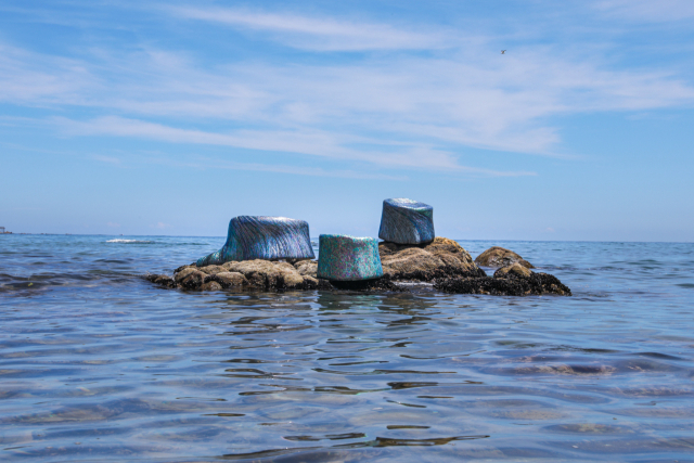 류지안 'Beyond the Ocean_The Flow Series'. 갤러리무아 제공