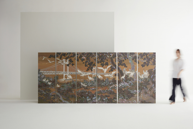 류지안 'Intersection_ Golden Sunrise'. 갤러리무아 제공