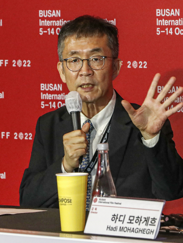 허문영 부산국제영화제(BIFF) 집행위원장. 김종진 기자 kjj1761@