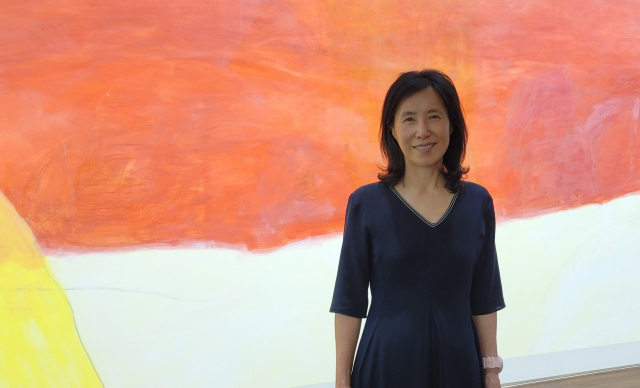 윤종숙 작가. 오금아 기자