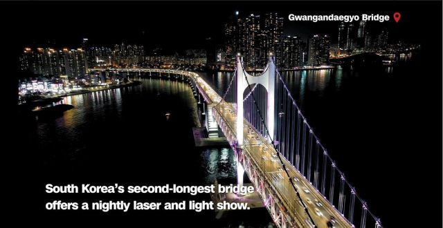 CNN 채널을 타고 165개국으로 송출될 부산 편 홍보영상 한 장면. 한국관광공사 제공