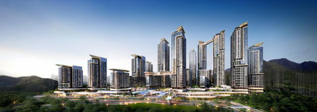 DL이앤씨가 부산시민공원 촉진3구역 정비사업 수주에 나선다. 부산의 1호 특별건축구역에 걸맞게 하이엔드 브랜드 ‘아크로’를 적용한 ‘아크로 라로체(ACRO Laroche)’를 제안해 서울 ‘아크로 리버파크’를 잇는 랜드마크를 짓겠다는 포부다. DL이앤씨 제공