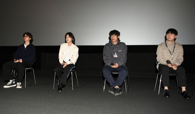 10일 부산 CGV센텀시티 3관에서 제27회 BIFF ‘한국 단편 경쟁2’ 부문 관객과의 대화가 마련됐다. 안지현 인턴기자
