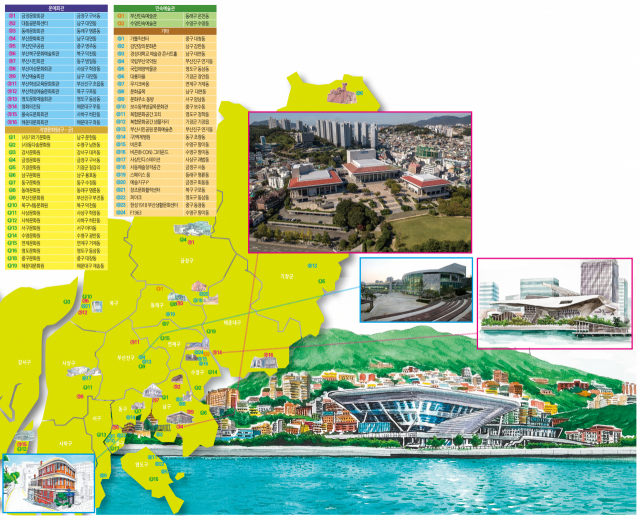 지도 내부 그림=하미화·정영인, 국립해양박물관 그림=김성철