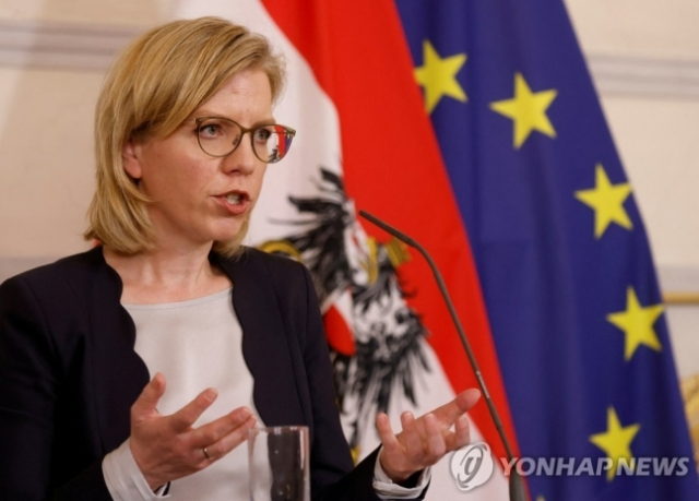 레오노레 게베슬러 오스트리아 환경부 장관. 로이터 연합뉴스