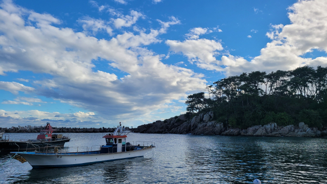 기장읍의 한적한 어촌 공수마을.