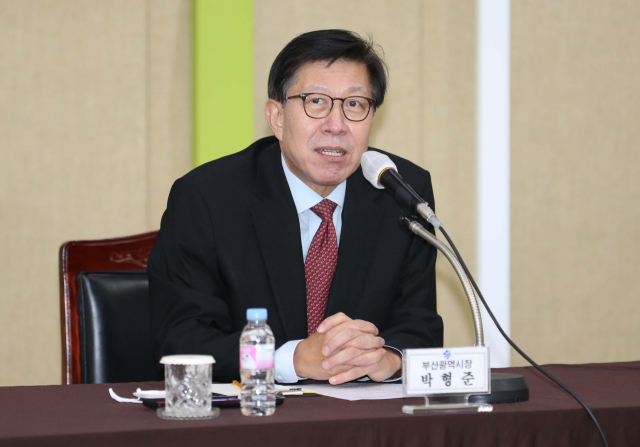 박형준 부산시장. 부산일보DB