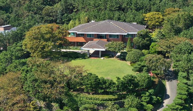 부산 수영구 부산시장 관사 전경. 부산일보DB