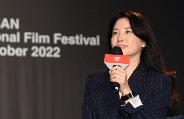 제27회 BIFF ‘액터스 하우스’에서 참석한 배우 이영애. 안지현 인턴기자