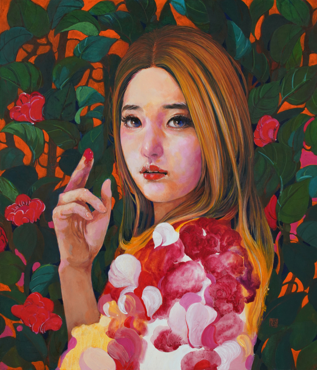 류형욱 인물화. 미광화랑 제공