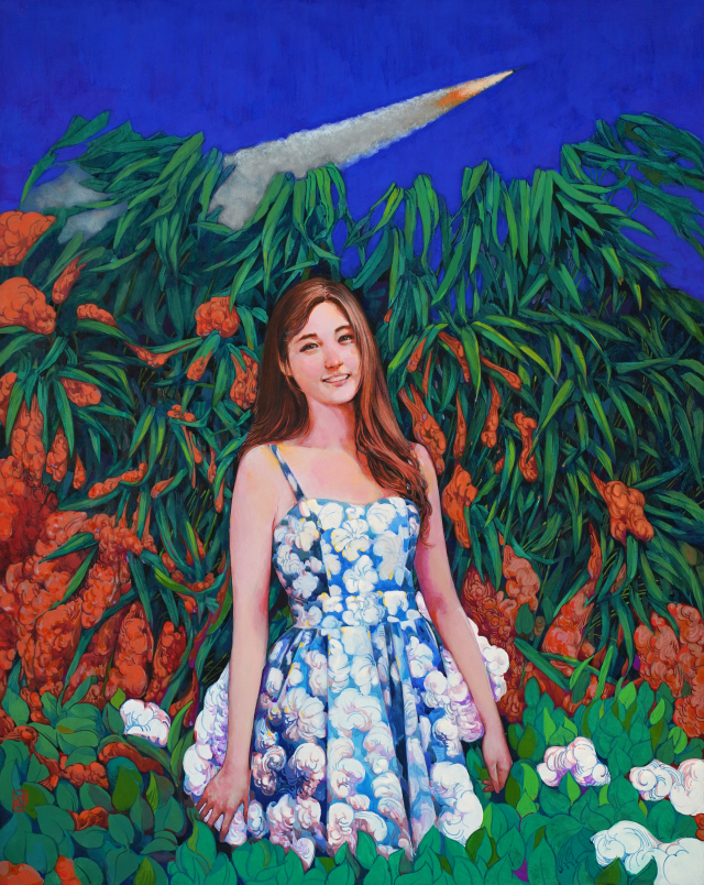 류형욱 인물화. 미광화랑 제공