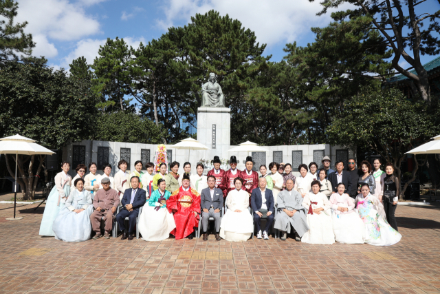 해운대문화예술원, 제27회 최치원 선생 추념 헌공 다례제·제16회 기로선 진다례제