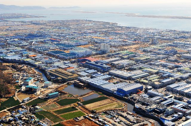 서부산산업단지 전경. 부산일보DB