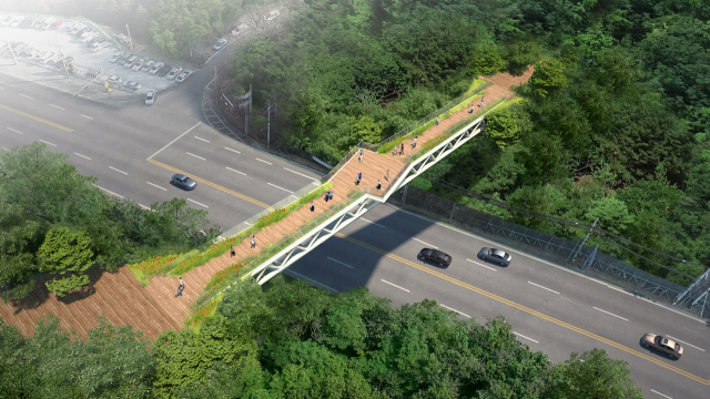 무학산~청량산 연결 보도교(조감도)