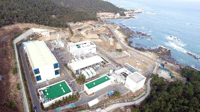 부산 기장군 기장읍 대변리 ‘해수담수화시설’ 전경. 부산일보DB