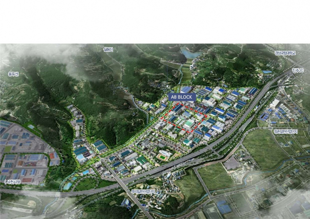 진주 국가항공산단내 진주병원예정지 조감도. 경남도 제공