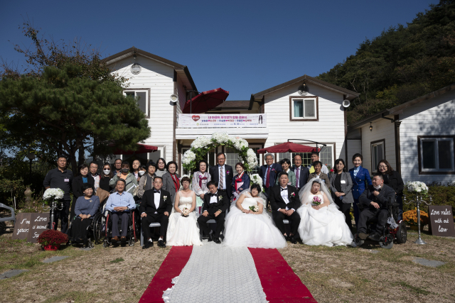 (사)부산장애인총연합회 결혼상담소후원회, ‘제13회 합동결혼식’ 진행