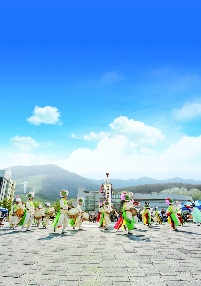 부산고분도리걸립. 부산구덕민속예술보존협회 제공