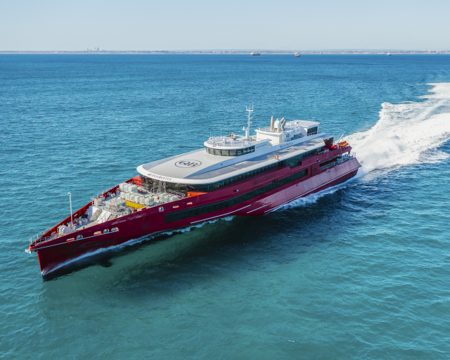 부산~후쿠오카 항로를 운항하는 국제여객선 ‘퀸비틀호’. 해수부 제공